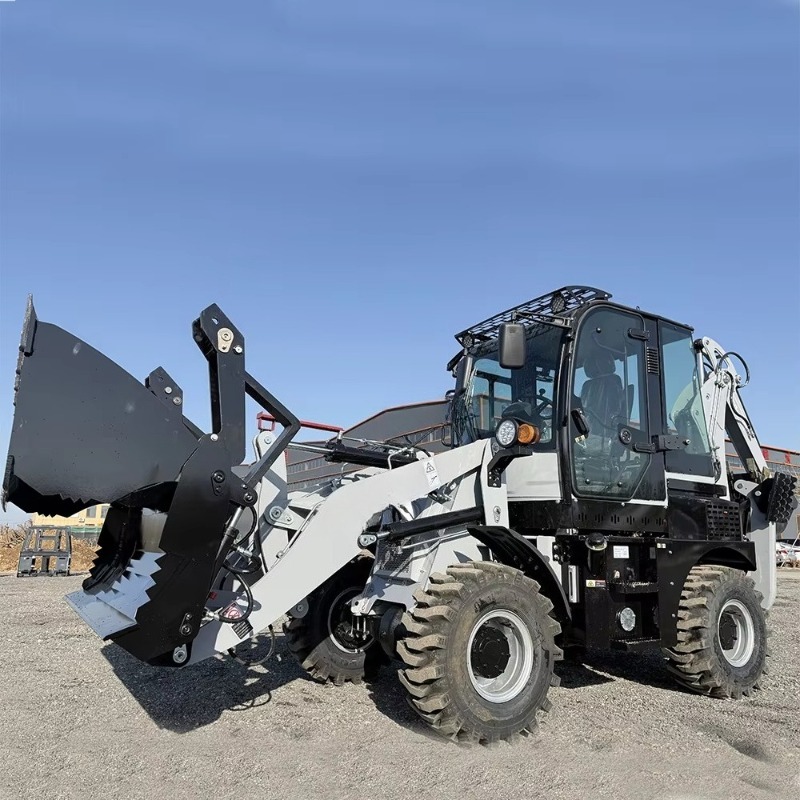 Urban Farming Projects - Minipala caricatrice compatta multiuso 4x4 diesel